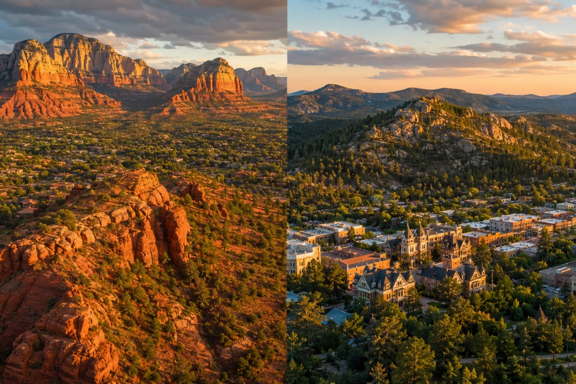Sedona vs Prescott Arizona: Comparing Two Mountain Towns